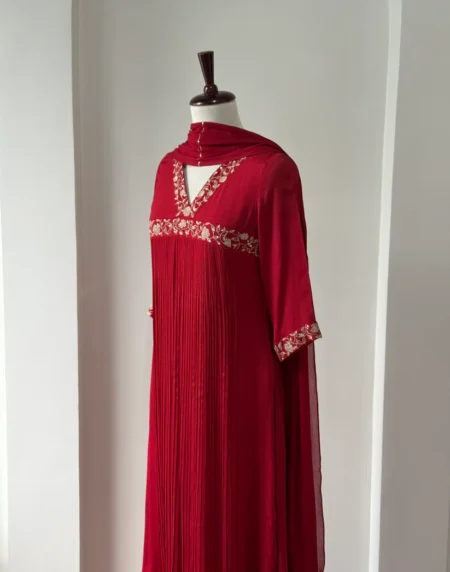 Tinsel - Crepe Georgette Kurta Set